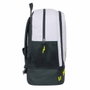 SAFTA Mochila Real Madrid 25/26 50cm, Compartimento Semirrígido, Bolsillo Portabotellas, Hombreras Ergonómicas, Asa de Mano