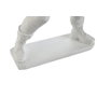 DKD Home Decor Figura de Soldado en Resina Blanco y Dorado
