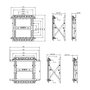 EQUIP Soporte de Pared para TV de 19 a 55 Pulgadas con 1 Brazo Articulado, Capacidad 50 kg, Inclinación, Negro, Ref 650325