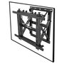 EQUIP Soporte de Pared para TV de 19 a 55 Pulgadas con 1 Brazo Articulado, Capacidad 50 kg, Inclinación, Negro, Ref 650325
