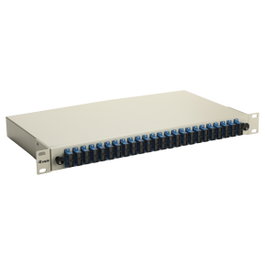EQUIP Caja de empalme de fibra óptica 24 puertos SC-Duplex OS2 1U Gris