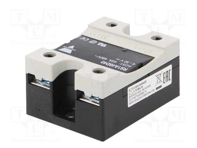 CARLO GAVAZZI RS1A48D40 Relé de estado sólido monofásico 40A 42-530VAC