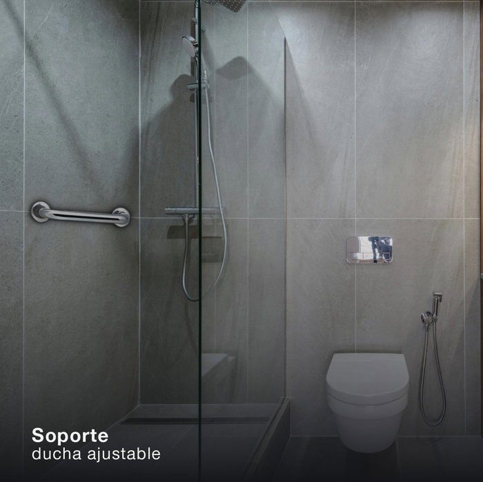 Gifont Barra de agarre sujeción Ø25x300 Cromado
