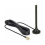 DeLOCK 89618 Antena LTE Omnidireccional con Conector SMA y Cable de 3 m