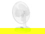 Argon - Ventilador de Mesa 40W Blanco, 33x47x27cm, 3 Velocidades, Oscilación, Giro 75° y Cabezal Inclinable