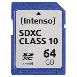 Intenso Tarjeta SDXC 64 GB Clase 10
