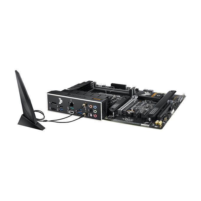 ASUS TUF Gaming B760-PLUS WiFi Placa Base Intel B760 LGA 1700 ATX, Wi-Fi 6E, Bluetooth 5.2, DDR5, 3x M.2, 2.5Gb Ethernet, HDMI 2.1 ASUS TUF Gaming B760-PLUS WiFi Placa Base Intel B760 LGA 1700 ATX, Wi-Fi 6E, Bluetooth 5.2, DDR5, 3x M.2, 2.5Gb Ethernet, HDMI 2.1