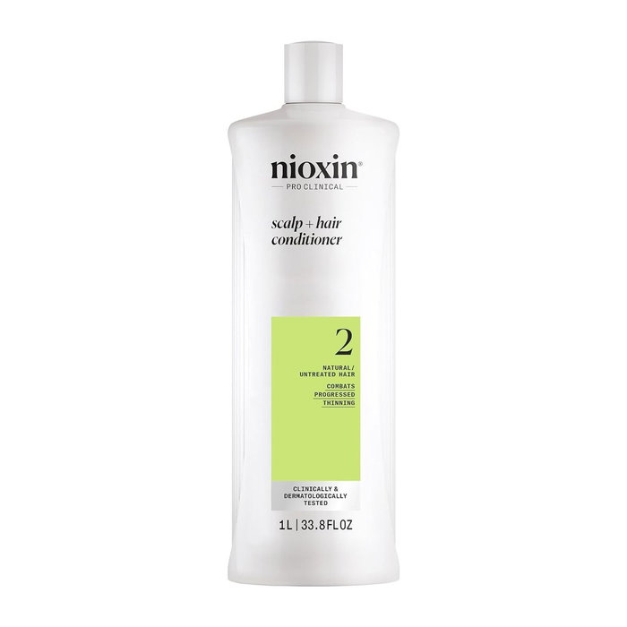 Nioxin Sistema 2 Acondicionador para Cabello Natural con Debilitamiento Avanzado 1000 ml Nioxin Sistema 2 Acondicionador para Cabello Natural con Debilitamiento Avanzado 1000 ml
