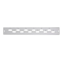 EFB Elektronik EFB Frontplatte 1HE 24SCs (24LCD) waagerecht versetzt RAL7035