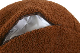 DKD Home Decor Cojin Suelo Boho Terracota Bucle 1c24 50 x 40 x 50 cm