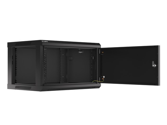 Lanberg Armario Rack Mural 19 Pulgadas 6U 600x450 Negro WF01-6406-00B Lanberg Armario Rack Mural 19 Pulgadas 6U 600x450 Negro WF01-6406-00B