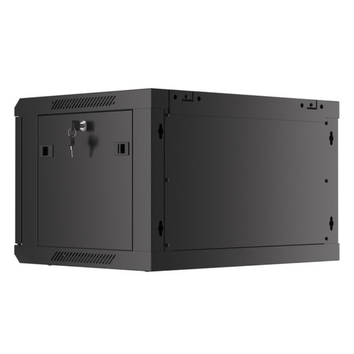 Lanberg WF01-6406-00B Armario Mural Rack 19 Pulgadas 6U Negro