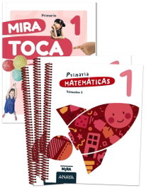 ANAYA, Matemáticas 1. + Mira, toca, siente... las mates 1