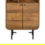 Mueble Auxiliar Natural Madera de Mango 60 X 30 X 160 cm