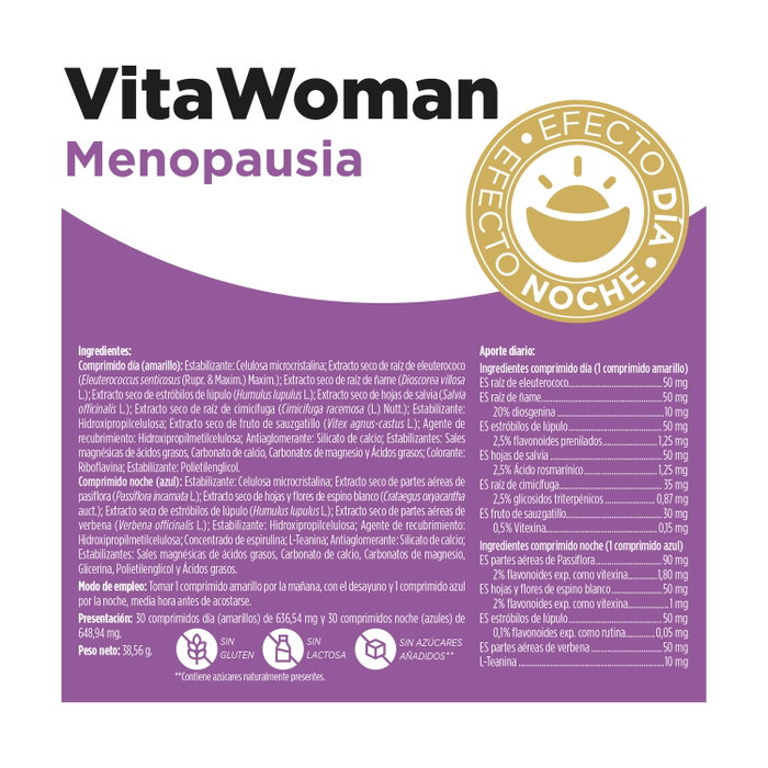 ELADIET Vitawoman Menopausia 60 comprimidos