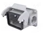 HARTING Carcasa para conectores HDC Han tamaño 6B IP65 con pestillo