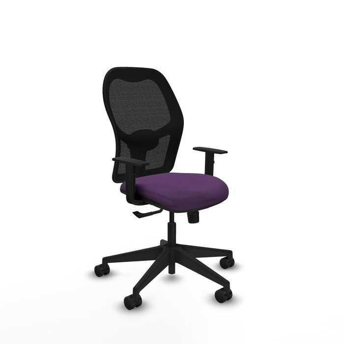 PIQUERAS Y CRESPO Alocén Silla de Oficina Sincro Bali Morado PIQUERAS Y CRESPO Alocén Silla de Oficina Sincro Bali Morado