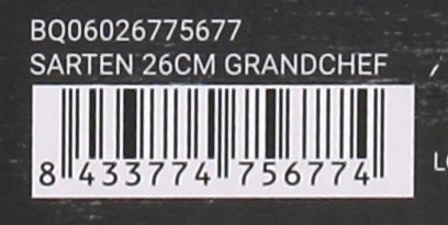 Quttin Sartén Grandchef 26 cm (6 Unidades) Quttin Sartén Grandchef 26 cm (6 Unidades)