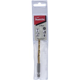 Makita Broca para Metal HSS-TiN 4.0 mm 95 mm Hex 1/4</div>