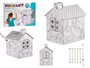 Pincello Set De Colorear Casa De Papel Con 6 Rotuladores, Dimensiones 49x68x60.5 cm (Set de 4)
