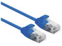 ROLINE Patchkabel Cat.6A U/UTP Slim 1 m Azul