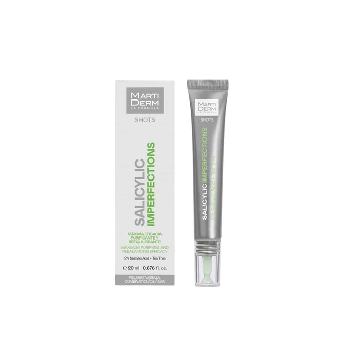 Martiderm Shot Salicylic Imperfections Tratamiento para Imperfecciones con Ácido Salicílico 20 mL Martiderm Shot Salicylic Imperfections Tratamiento para Imperfecciones con Ácido Salicílico 20 mL