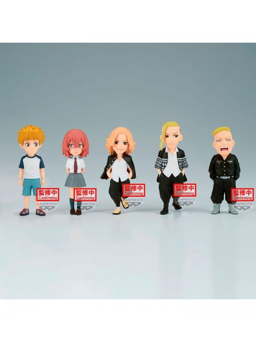 Banpresto Figura Tokyo Revengers World Collectable Battle of August 3rd Arc 1 - Figura de PVC 7cm (Display 12 Unidades)
