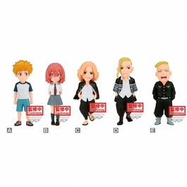 Banpresto Figura Tokyo Revengers World Collectable Battle of August 3rd Arc 1 - Figura de PVC 7cm (Display 12 Unidades)