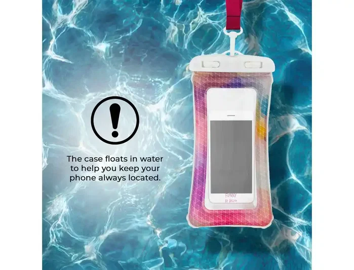 Wondee Funda Impermeable Funny para Móvil hasta 6,7 pulgadas