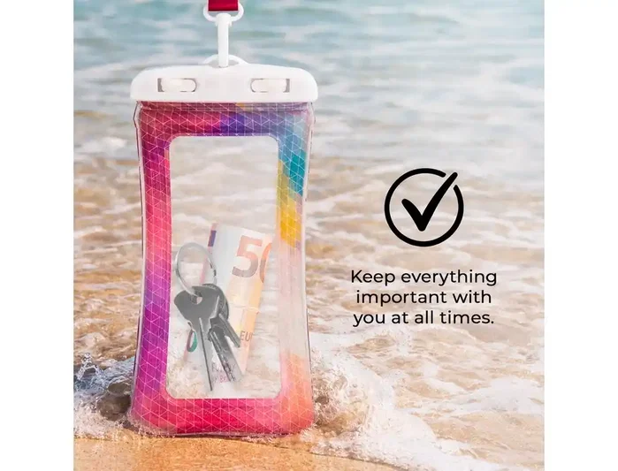 Wondee Funda Impermeable Funny para Móvil hasta 6,7 pulgadas