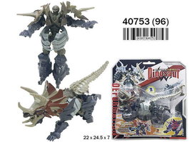 Rama Robot Dino Transformable 22x24,5x7 cm - Modelos Surtidos
