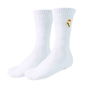 Cerdá Pack de 2 Pares de Calcetines Real Madrid, Talla Única 35-38, Color Blanco