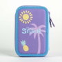 Cerdá Plumier Stitch Disney con Accesorios Morado