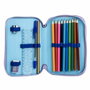 Cerdá Plumier Stitch Disney con Accesorios Morado