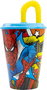 Vaso con Pajita Spider-Man CZ11366 430 ml