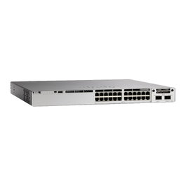 Cisco Catalyst C9300-24UX-E Switch de Red Gestionado L2/L3, 24 Puertos 10G Ethernet Multi-Gigabit (100/1000/10000), PoE+, Montaje en Rack 1U, Modelo C9300-24UX-E