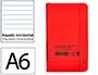 Antartik Cuaderno Tapa Dura A6 Rayas Rojo 100 Hojas 80gr FSC Colección Antartik Notes