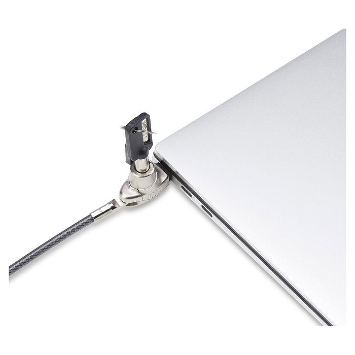 StarTech Cable de Seguridad para Portátil Compatible con Noble Wedge Slot, 2m, Antirrobo con Llave, Corte Resis, Negro - TAA StarTech Cable de Seguridad para Portátil Compatible con Noble Wedge Slot, 2m, Antirrobo con Llave, Corte Resis, Negro - TAA