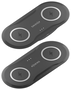 Aisens Cargador Inalámbrico 2 en 1 15W USB-C Negro ASCH-15W2WC060-BK