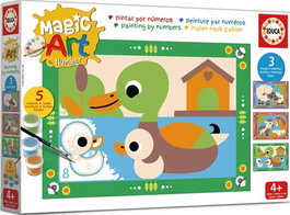EDUCA BORRAS Magic Art Number Art +4 Granja