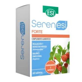 TREPATDIET-ESI Serenesi Forte 60 Comp. con Hipérico, Ashwagandha, Magnesio y Vitamina B6 para Balance Emocional y Sistema Nervioso