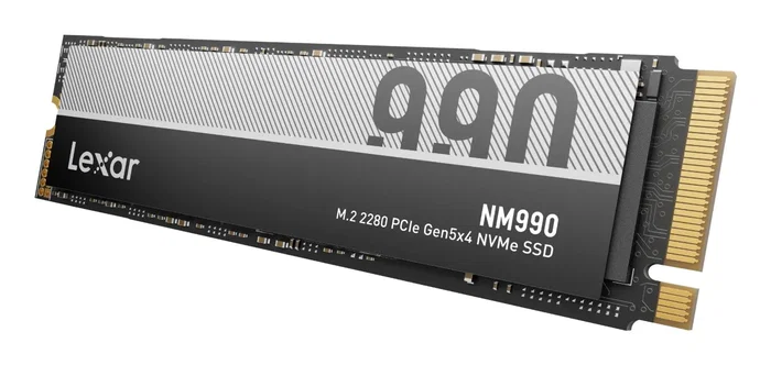 Lexar NM990 SSD 4TB M.2 2280 PCIe 5.0 NVMe, Lectura 14000 MB/s y Escritura 11000 MB/s, para PC, Portátil o Consola