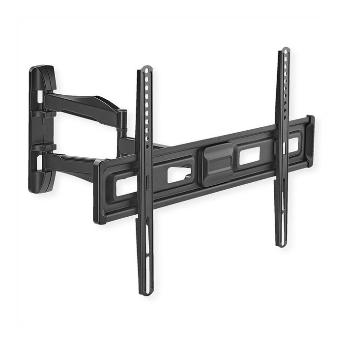 VALUE TV-Wandhalterung, Montaje Pared Flexible para TV 37 a 70 Pulgadas, Soporte Giratorio e Inclinable hasta 35 kg, Negro