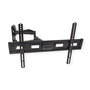 VALUE TV-Wandhalterung, Montaje Pared Flexible para TV 37 a 70 Pulgadas, Soporte Giratorio e Inclinable hasta 35 kg, Negro