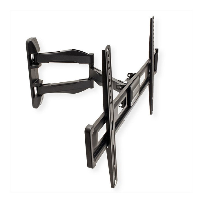VALUE TV-Wandhalterung, Montaje Pared Flexible para TV 37 a 70 Pulgadas, Soporte Giratorio e Inclinable hasta 35 kg, Negro