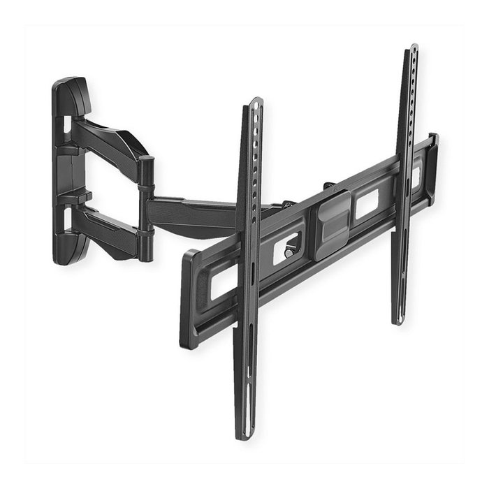 VALUE TV-Wandhalterung, Montaje Pared Flexible para TV 37 a 70 Pulgadas, Soporte Giratorio e Inclinable hasta 35 kg, Negro