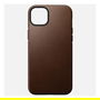 Nomad Funda Modern Leather Case para iPhone 14 Plus Rustic Brown