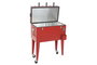 DKD Home Decor Futbolín Metal PP Rojo