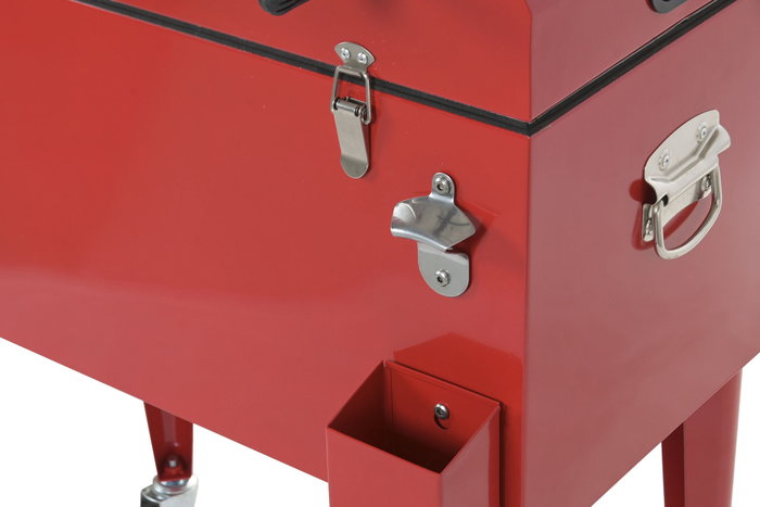DKD Home Decor Futbolín Metal PP Rojo DKD Home Decor Futbolín Metal PP Rojo