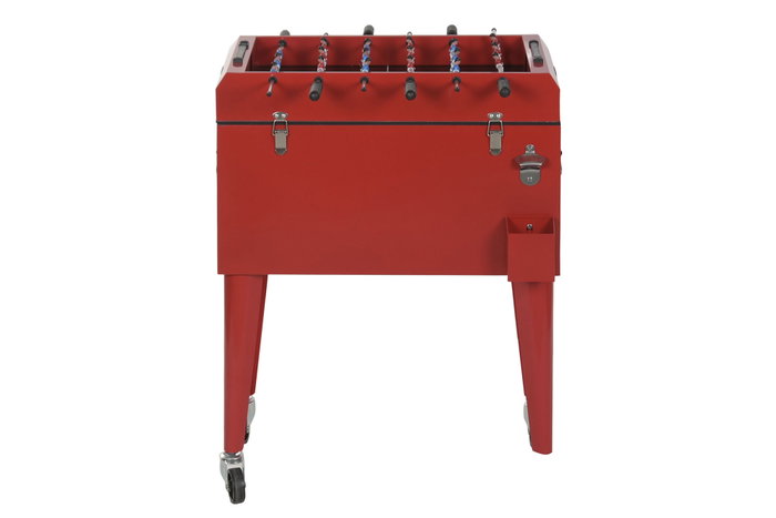 DKD Home Decor Futbolín Metal PP Rojo DKD Home Decor Futbolín Metal PP Rojo